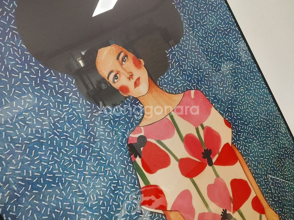 럭셔리여인 인테리어액자 대형액자 그림 액자 팝아트액자--8