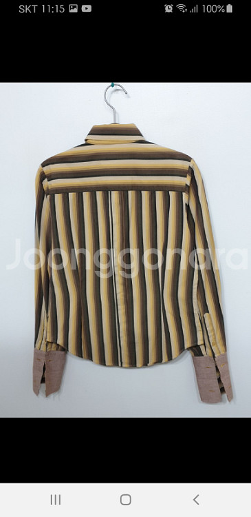 (M) 폴스미스 셔츠 스트라이프 남방 커프스--5