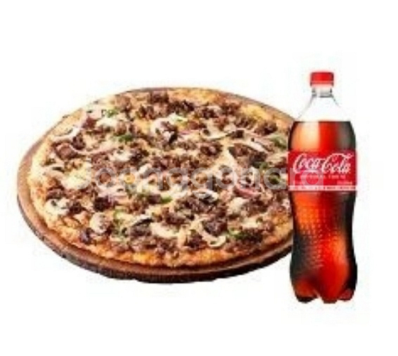 도미노 불고기피자L + 콜라 팝니다--0