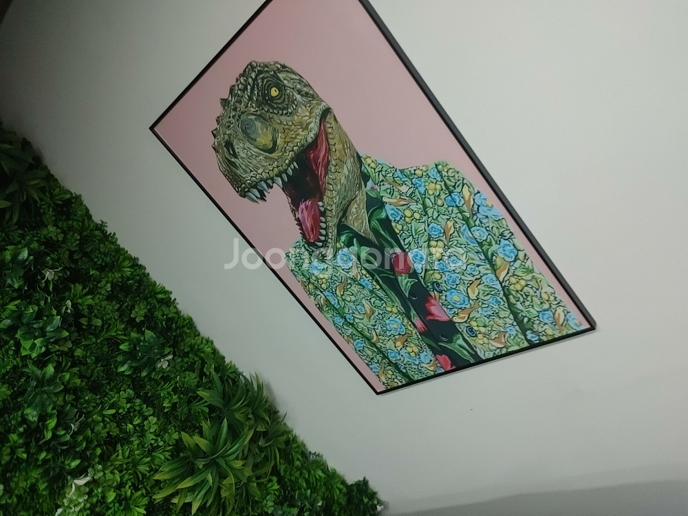 구찌 풍 티라노그림 공룡그림 인테리어액자 초대형액자 팜--7