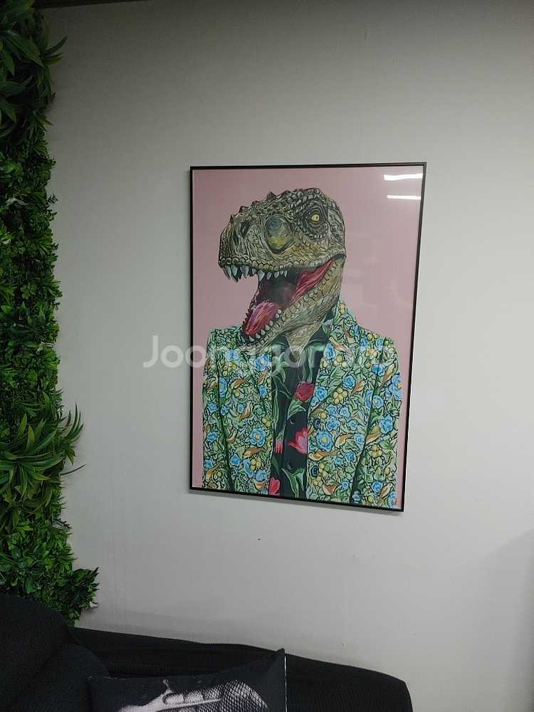 구찌 풍 티라노그림 공룡그림 인테리어액자 초대형액자 팜--2