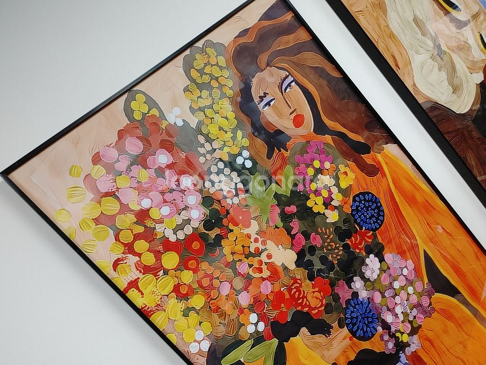 에르메스 풍 럭셔리그림 그림액자 대형그림 팝아트액자 팜--4