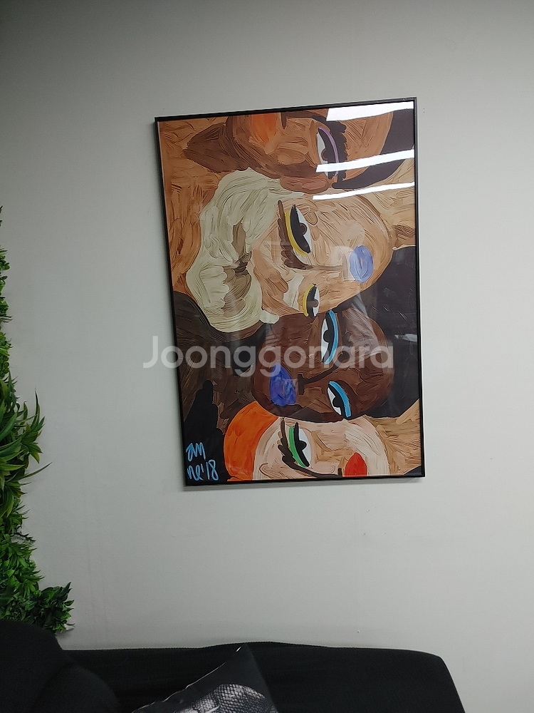 에르메스 풍 럭셔리그림 그림액자 대형그림 팝아트액자 팜--9