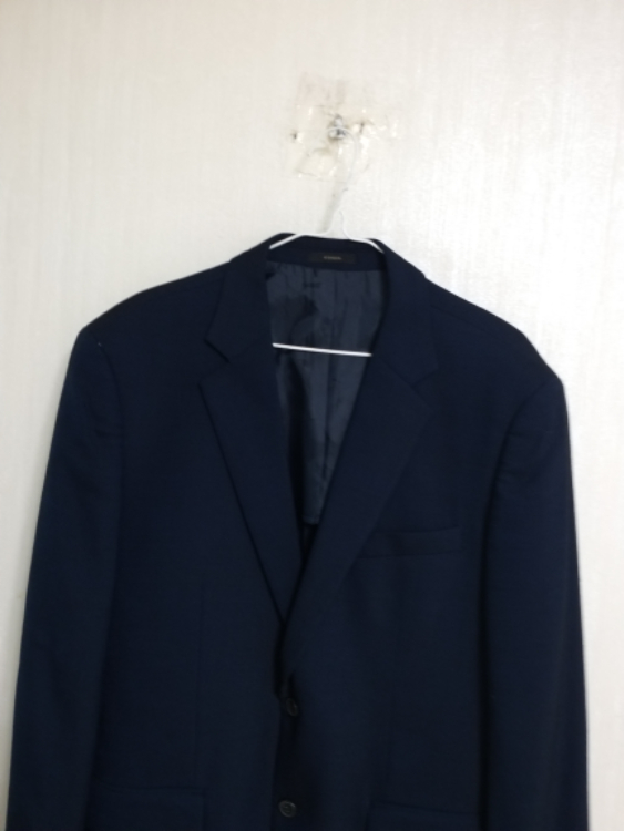 남성 지오지아 봄.가을 블레이져 (네이비.스판105)--1