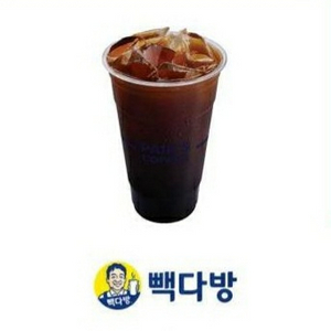 빽다방 앗메리카노 iced