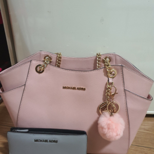 michael kors 체인 숄더 토트백