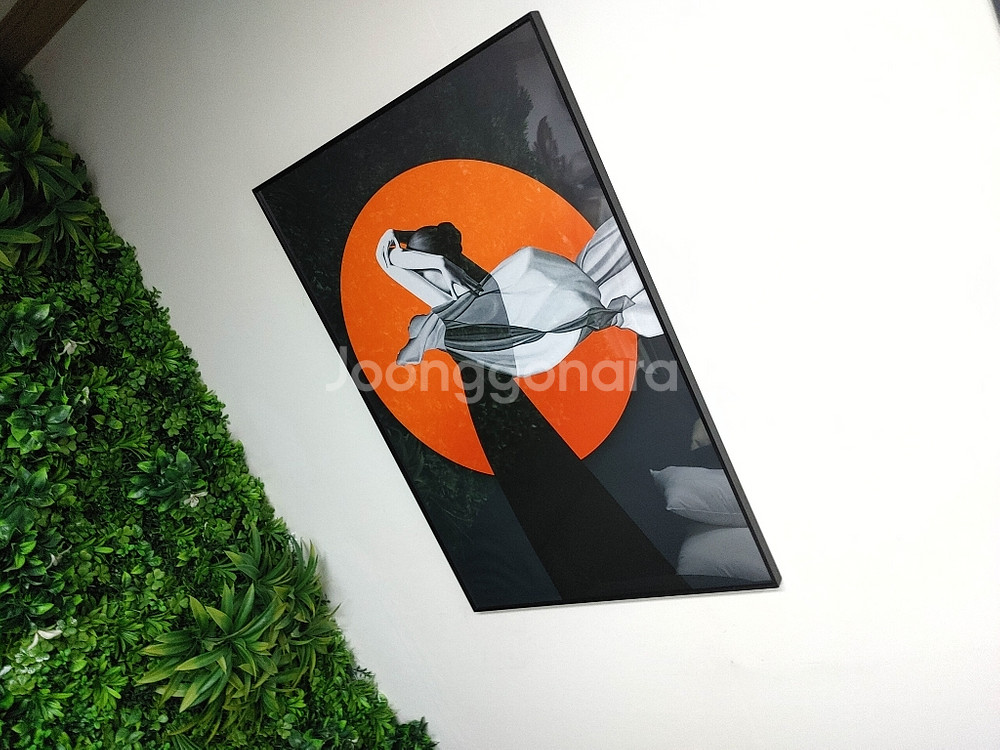 에르메스 럭셔리 여인 그림 액자 인테리어 소품 팝아트--2