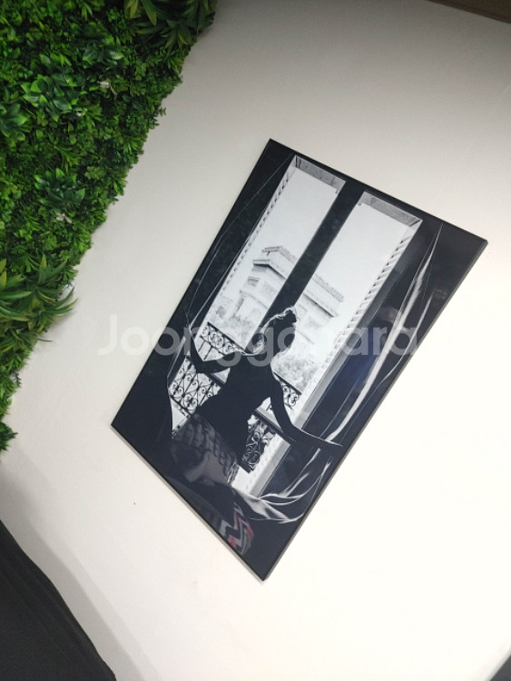 샤넬 풍 창문여인 초대형액자 그림 액자 인테리어 소품--6