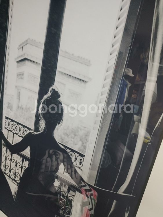 샤넬 풍 창문여인 초대형액자 그림 액자 인테리어 소품--4