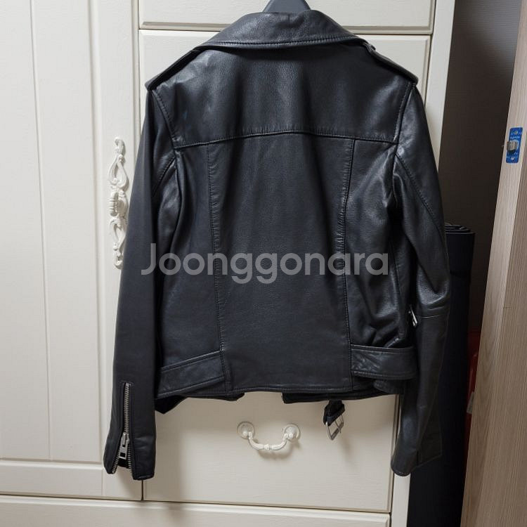 올세인츠 발펀 가죽 자켓 uk8--1