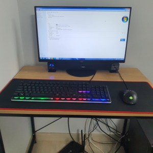 사무용 컴퓨터본체.키보드.모니터.마우스.패드.스피커