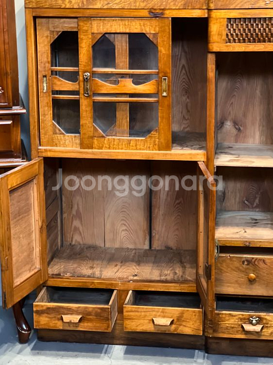 빈티지엔틱수입장식장,일본장식장,레트로장식장--6