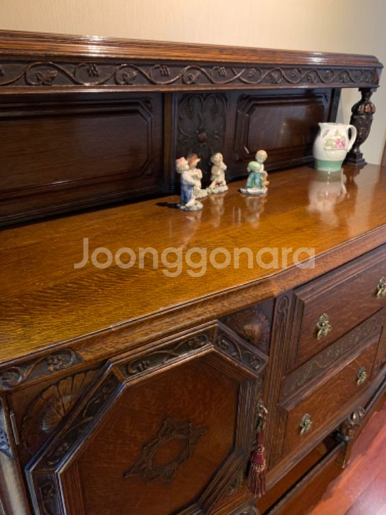 오리지널 영국 엔틱가구 콘솔 서랍장--1