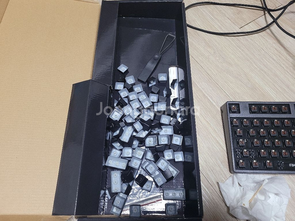 덱헤슘 프로 갈축 키보드--0