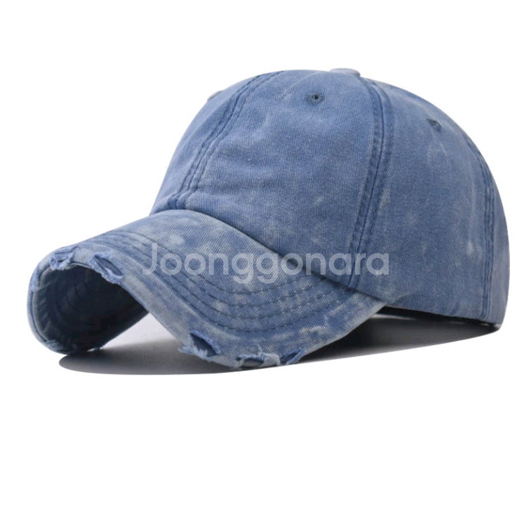 워싱 스크래치 빈티지 모자--0
