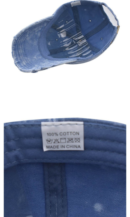 워싱 스크래치 빈티지 모자--3