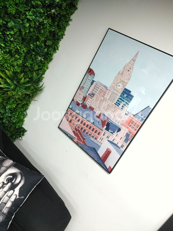 런던시계탑 유화그림 그림액자 인테리어액자 대형그림 팜--9