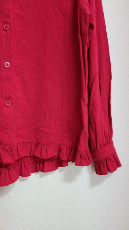 프릴 블라우스 66--2