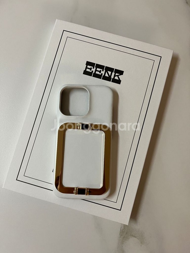 EENK 잉크 정품 가죽 메탈 케이스 아이폰13프로--0