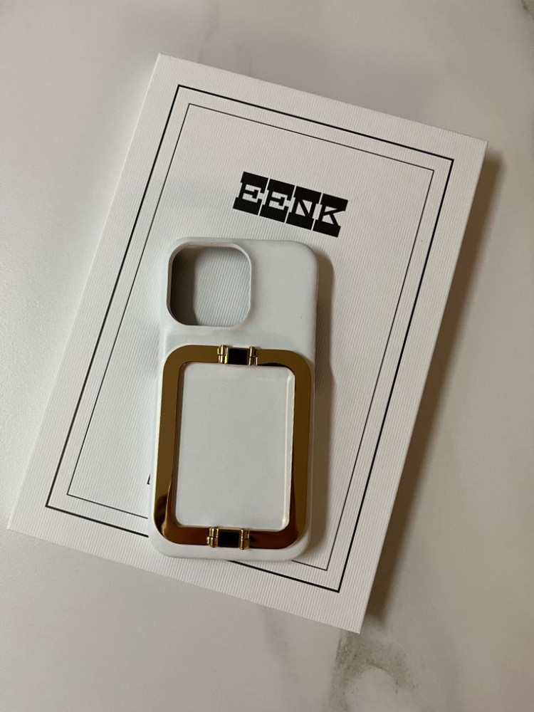 EENK 잉크 정품 가죽 메탈 케이스 아이폰13프로--0