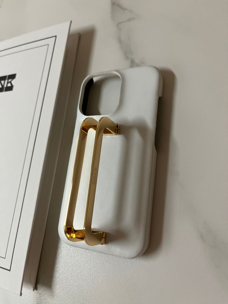 EENK 잉크 정품 가죽 메탈 케이스 아이폰13프로--1