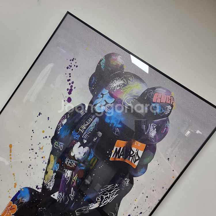카우스 액자 그림액자 대형그림 브릭베어 인테리어액자 팜--7