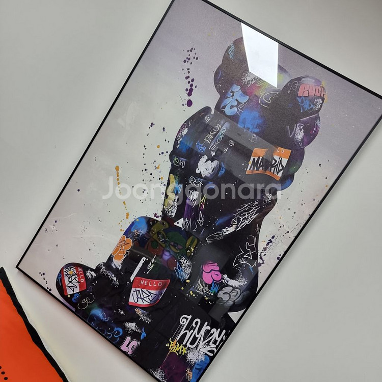 카우스 액자 그림액자 대형그림 브릭베어 인테리어액자 팜--8
