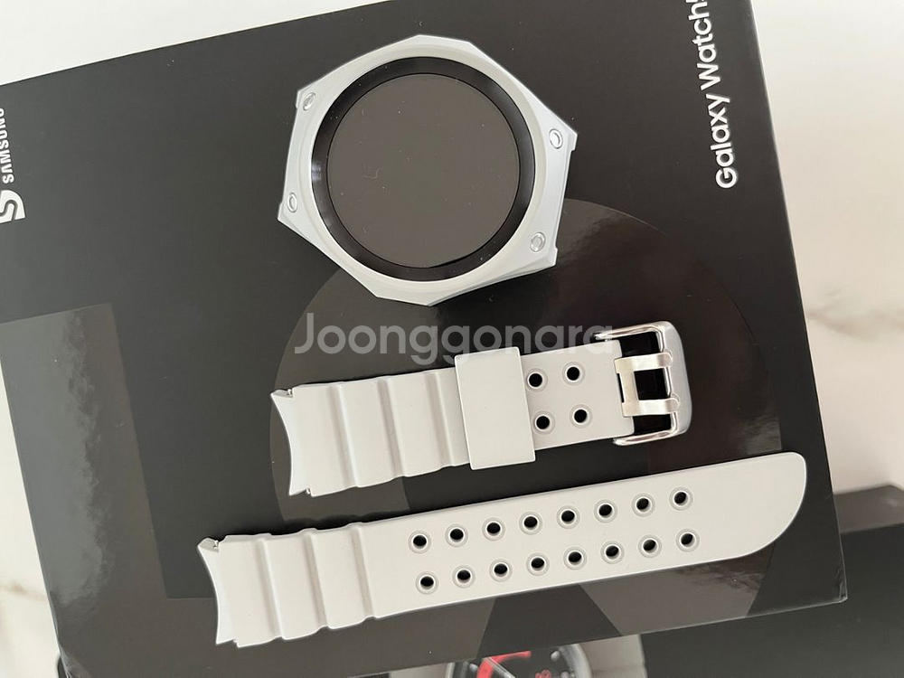 갤럭시워치5프로 45mm 티타늄그레이+거치대세트--1