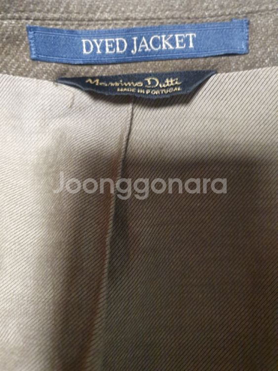 마시모두띠 남성 봄가을 자켓. 신품급. 105. 택포9--1