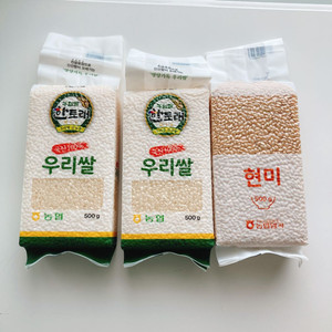 농협 쌀 미개봉 500g X 3개 세트