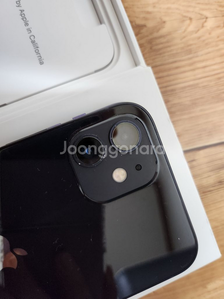 아이폰12 128 블랙--2