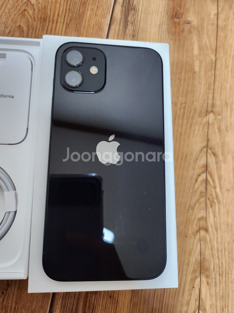 아이폰12 128 블랙--3