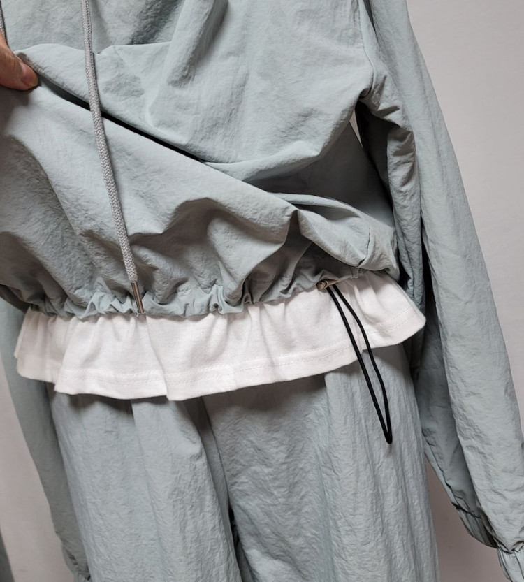 바스락 배색 트레이닝세트--4