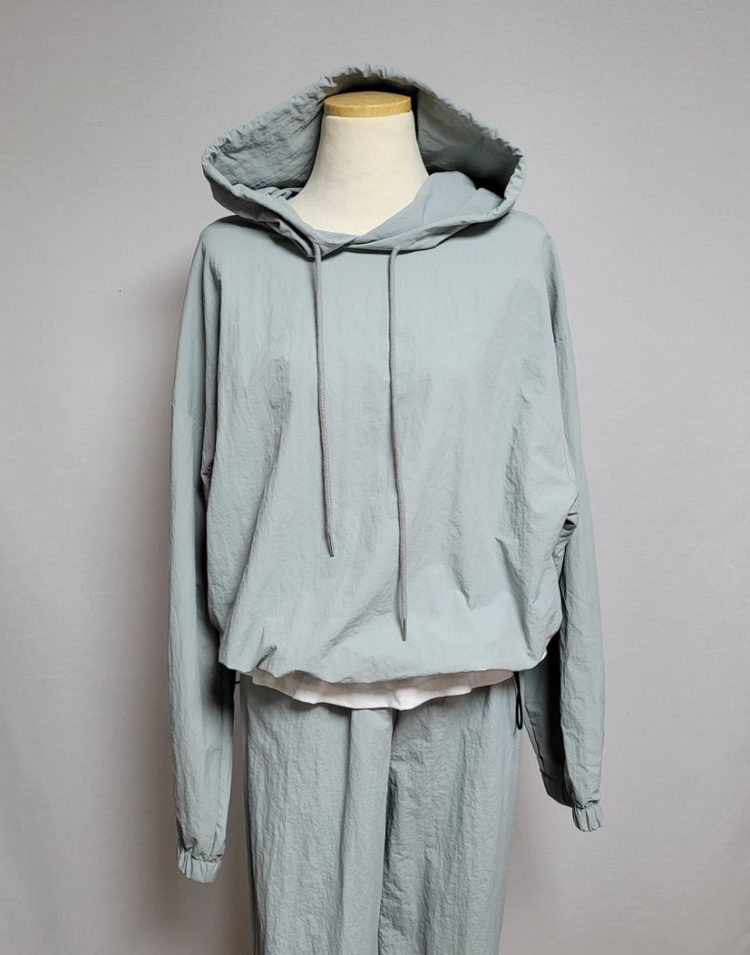 바스락 배색 트레이닝세트--5