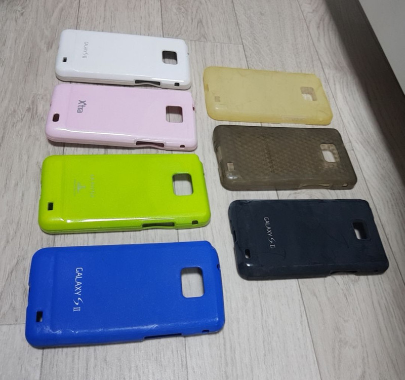 갤럭시 s2 폰케이스 5종류 이미지