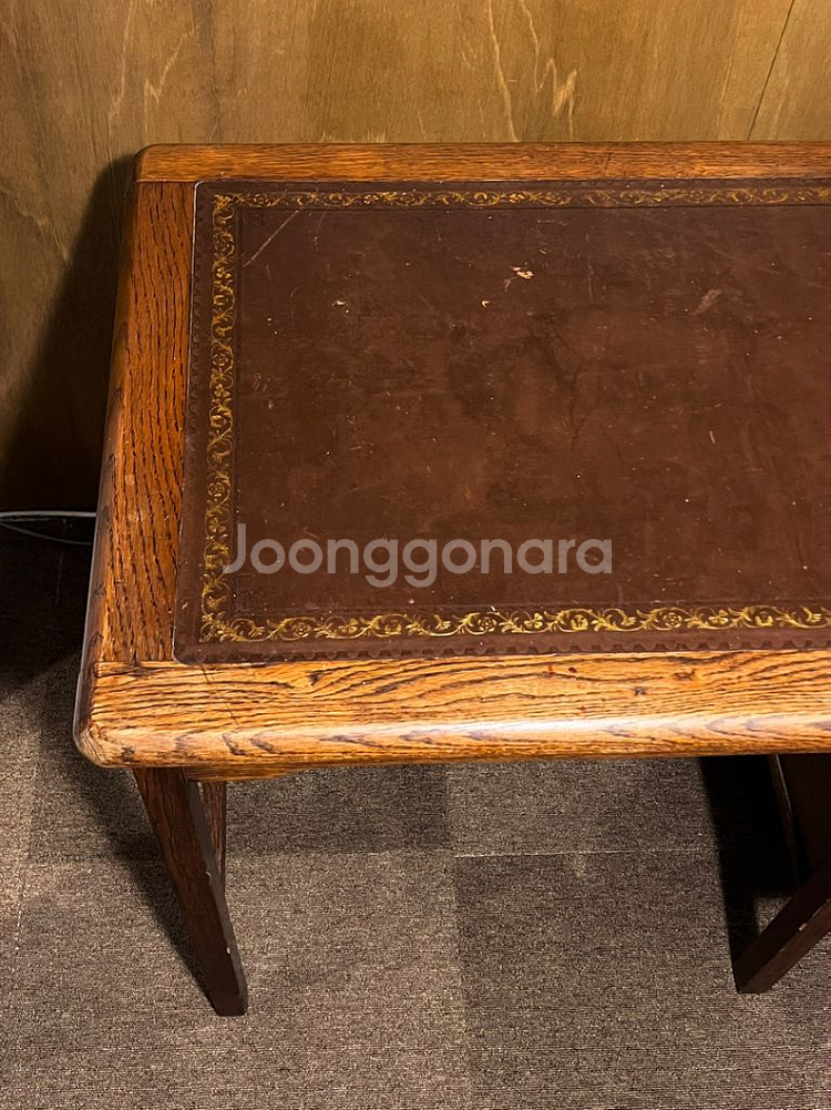 엔틱영국책상,빈티지책상,레트로,원목책상--2