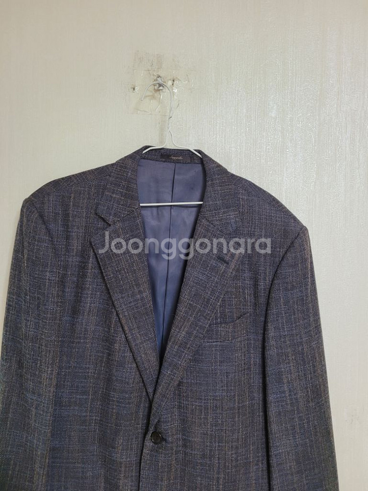 남성 갤럭시 이태리 울.실크 블레이져 (105)--1