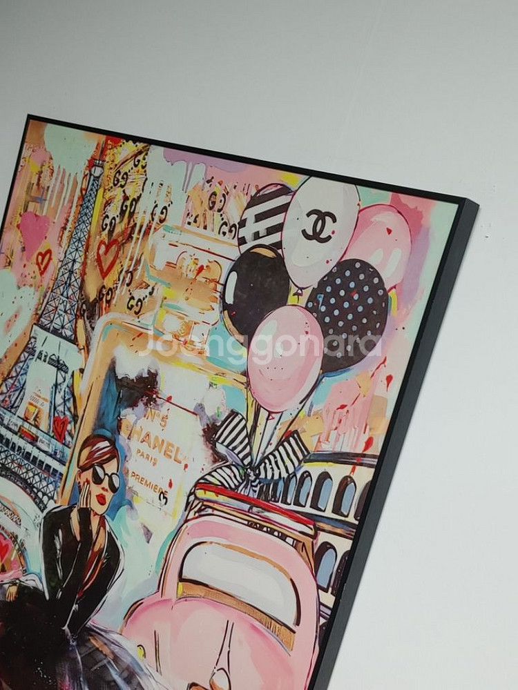 샤넬 풍 오드리햅번 팝아트그림 그림액자 대형그림 팝니다--7