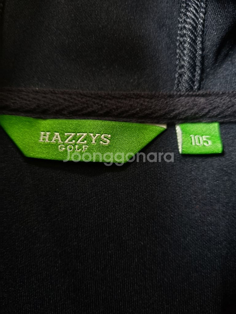 105)HAZZYS GOLF헤지스골프 후드집업자켓--3