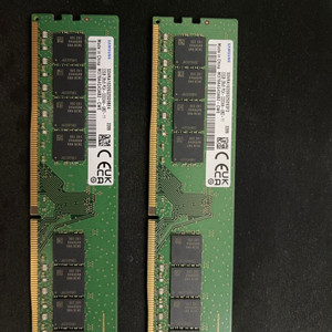 삼성 데스크탑 램 DDR4 3200 32기가 X 2