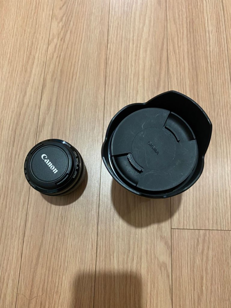 캐논650d 35단렌즈 시그마17-50광각렌즈 일괄판매--3