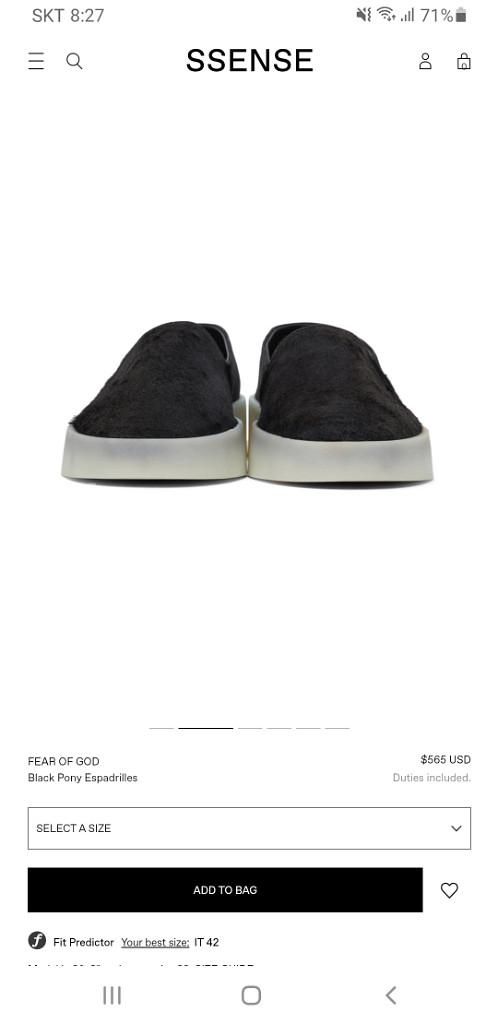 피오갓 에스파드리black pony espadrille--5