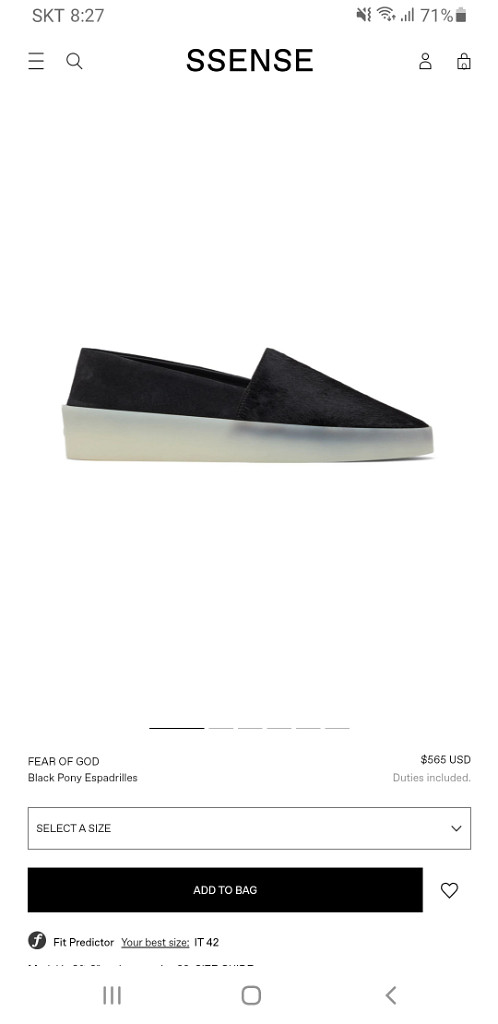 피오갓 에스파드리black pony espadrille--6