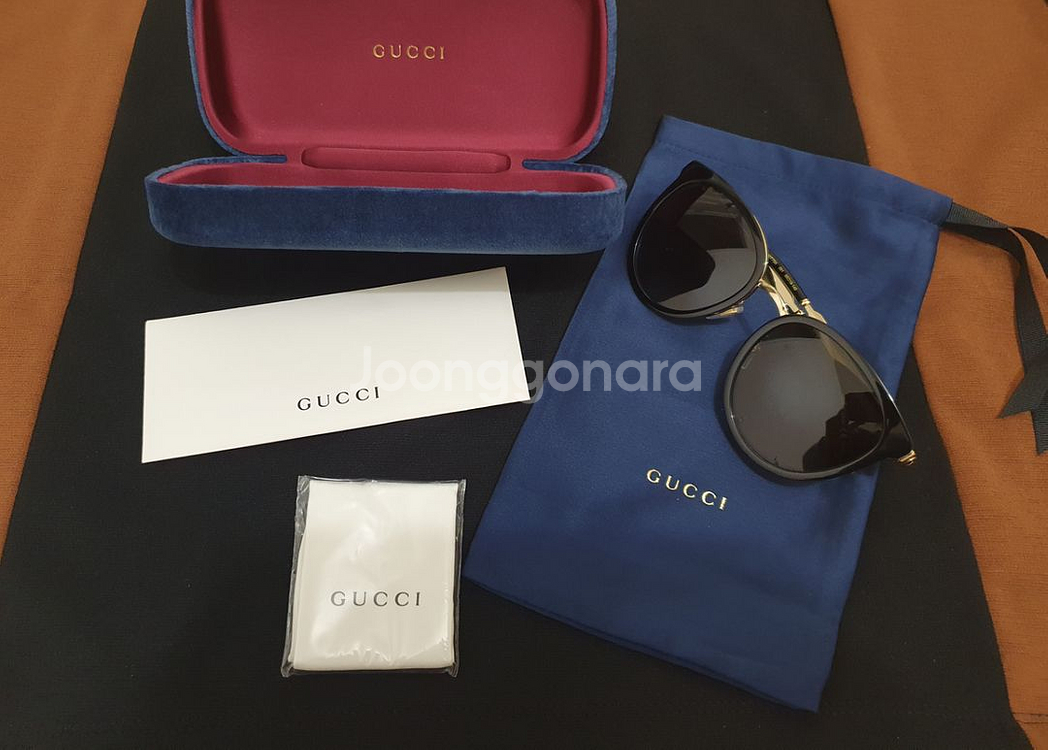 구찌 선글라스 손나은 안경 썬글라스 GUCCI 풀세트--0