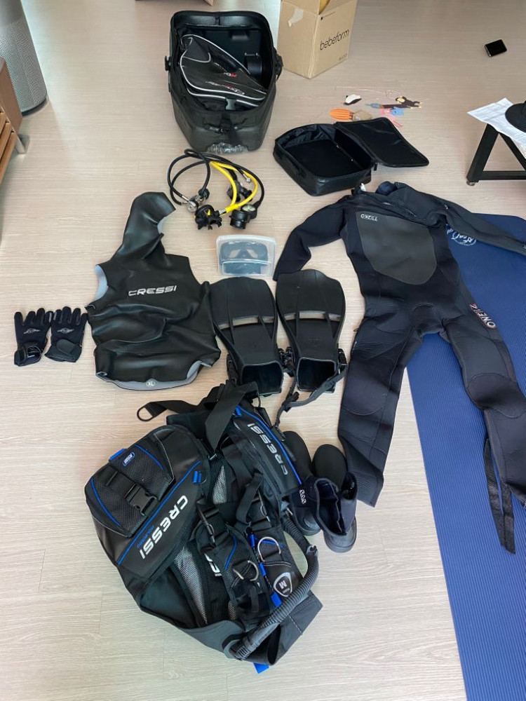 스쿠버다이빙장비풀셋--9