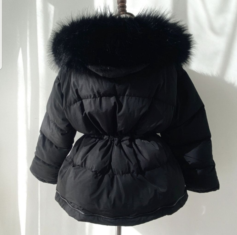 리얼퍼 스트링 패딩점퍼--1