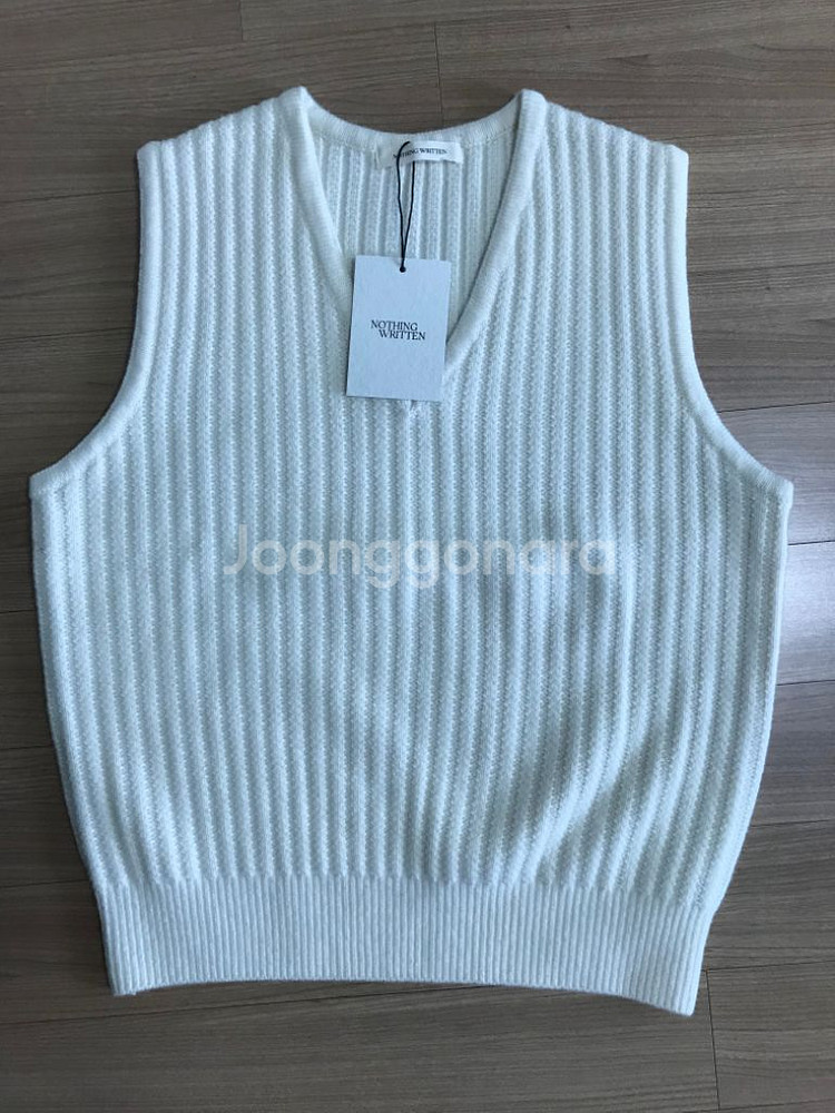 낫띵리튼Celeto vest (Ivory)--7