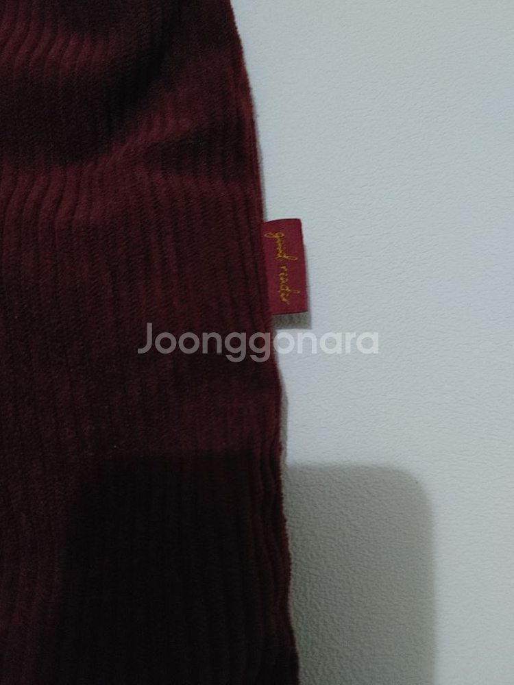 골덴 에코백 와인색 자주색 숄더백 데일리가방 보조가방--2