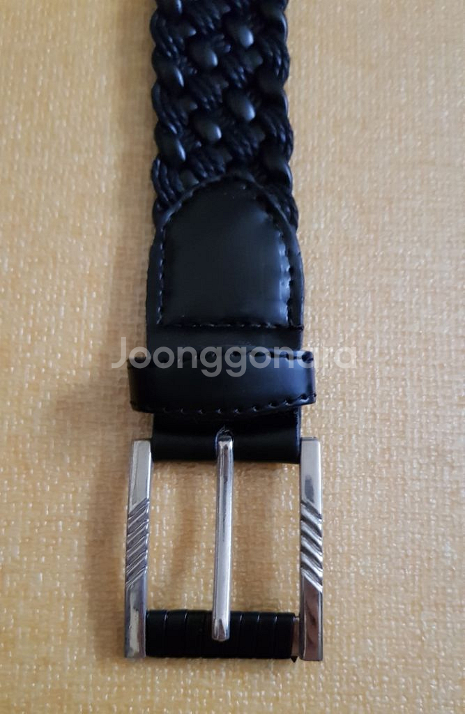 검은색 꽈베기 벨트 한번사용한 거의새상품 폭 3.5cm--1