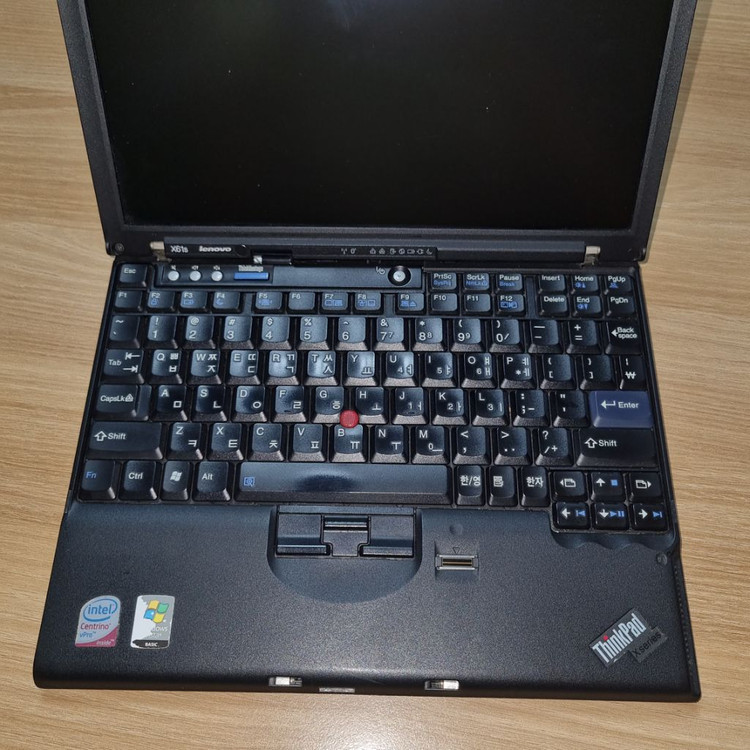 레노버 씽크패드 x61s x61 노트북--2